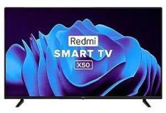 Redmi 50 inch (126 cm) X50 | L50M6 RA (Black) (2021 Model) Android Smart 4K Ultra HD LED TV