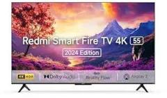 Redmi 55 inch (138 cm) F Series Fire L55MA FVIN (Black) Smart UHD 4K LED TV