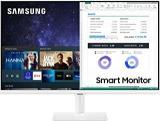 Samsung 27 Inch (68.6 Cm) Ls27Am501Nwxxl, 1920 X 1080 Pixels Monitor With Netflix, YouTube, Prime Video And Apple Streaming (White) Smart Led Tv