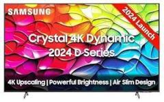 Samsung 43 inch (108 cm) D Series Brighter Crystal Dynamic UA43DUE80AKLXL (Titan Gray) Smart 4K Ultra HD LED TV