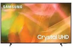 Samsung 50 inch (125 cm) UA50AU8000KLXL (Black) (2021 Model) Smart 4K Ultra HD LED TV