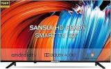 Sansui 32 inch (80 cm) Certified JSW32ASHD (Midnight Black) (2021 Model) Android HD Ready LED TV