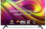 Sansui 50 Inch (127 Cm) Certified JSW50ASUHD (Mystique Black) (2021 Model) Android 4K Ultra HD LED TV