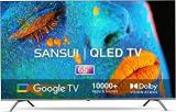 Sansui 65 Inch (165 Cm) Google JSW65GSQLED (Black) Smart 4K Ultra HD QLED TV