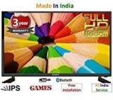 Sceptre 32 Inch (80 Cm), , Bluetooth, Dual USB, Inbuilt Games WZ32PEFHDIPS Ips Full HD LED TV