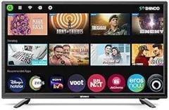 Shinco 32 inch (80 cm) SO32SF (Black) (2021 Model) | with Alexa Built in Smart HD Ready LED TV