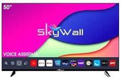 Skywall 50 inch (127 cm) 50SW VS (Black) (2021 Model) | With Voice Assistant Smart 4K Ultra HD LED TV