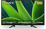 Sony 32 Inch (80 Cm) Bravia Google KD 32W830K (Black) (2022 Model) | With Alexa Compatibility Smart HD Ready LED TV