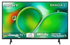 Sony 43 inch (108 cm) BRAVIA 2 Series Google K 43S25 (Black) Smart 4K Ultra HD LED TV