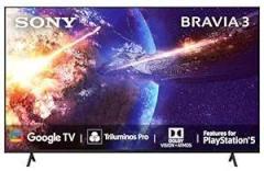 Sony 55 inch (139 cm) BRAVIA 3 Series Google K 55S30B (Black) Smart 4K Ultra HD LED TV