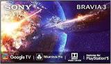 Sony 75 inch (189 cm) BRAVIA 3 Series AI Google K 75S30B (Black) Smart 4K Ultra HD LED TV