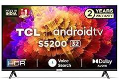 Tcl 32 inch (81 cm) Certified 32S5200 ( Black) (2021 Model) Smart Android HD READY LED TV