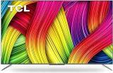 Tcl 55 inch (138.7 cm) Certified 55C715 (Metallic Black) (2020 Model) |with Voice Control Android Smart 4K Ultra HD QLED TV