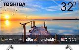 Toshiba 32 Inch (80 Cm) 32E35KP (Silver) (2022 Model) | With DTS Virtual X Smart Android HD Ready LED TV