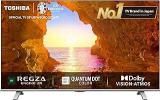 Toshiba 50 Inch (126 Cm) 50C450ME (Silver) Smart 4K Ultra HD QLED TV