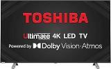 Toshiba 50 Inch (126 Cm) Vidaa OS Series 50U5050 (Black) (2020 Model) | With Dolby Vision And ATMOS Smart 4K Ultra HD LED TV