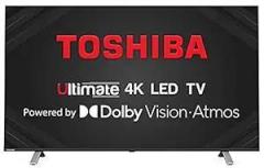 Toshiba 55 inch (139 cm) Vidaa OS Series 55U5050 (Black) (2020 Model) | With Dolby Vision and ATMOS Smart 4K Ultra HD LED TV