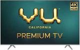 Vu 55 Inch (139 Cm) 55PM (Black) (2020 Model) Smart Android 4K Ultra HD LED TV