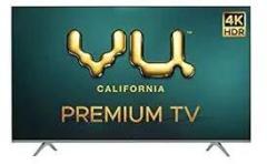 Vu 55 inch (139 cm) 55PM (Black) (2020 Model) Smart Android 4K Ultra HD LED TV