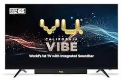 Vu 65 inch (164 cm) Vibe Series Google 65VIBE24 (Black) 4K QLED TV