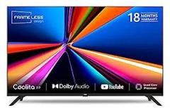 Vw 32 inch (80 cm) Linux Series Frameless VW32C2 (Black) Smart HD Ready LED TV