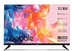 Wobble 32 inch (80 cm) UD Series Google WB32GTAW9216HDFL (Black) Smart HD Ready LED TV