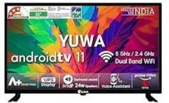 Yuwa 32 inch (80 cm) Gold Edition 11 Z6 7FBN WZ09 (Black) (2023 Model) Smart Android IPS HD Ready LED TV