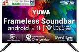 Yuwa 32 Inch (80 Cm) Gold Edition Frameless 11 Y 0004 (Black) (2023 Model) | With 24W In Built Soundbar Smart Android IPS HD Ready LED TV