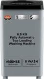 Acer 6.5 kg AR65QFATLH1C1LG24D Fully Automatic Top Load Washing Machine (Grey)