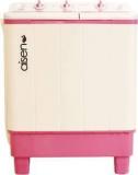 Aisen 7 Kg A70SWT610 Semi Automatic Top Load Washing Machine (White, Pink)