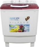 Dvizio 7.5 Kg WE 7501 Semi Automatic Top Load (White, Maroon)