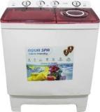 Dvizio 8.5 Kg WE 8501 Semi Automatic Top Load (Aqua Spa Fabric Friendly Wash Technology White, Maroon)