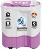 Godrej 9 Kg WSEDGE PRO 90 5.0 PB3 M LISP Semi Automatic Top Load Washing Machine (460 W PowerMax Wash Motor Purple)