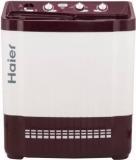 Haier 6.8 Kg HTW68 186V Semi Automatic Top Load Washing Machine (White, Red)