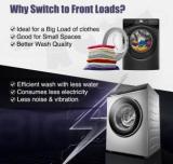 Ifb 8 Kg SENATOR PLUS SXS 8014 Fully Automatic Front Load Washing Machine (with In Built Heater Silver)