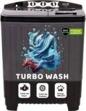 Innoq 7.5 Kg 75 TURBO EXL GB Dryer Semi Automatic Top Load Washing Machine (| Turbo Wash | Buzzer | Wheels | Turbo Jet | Magic Filter | Lint Filter Grey)