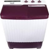 Innoq 7.5 Kg IQ 75TURBO IPS Semi Automatic Top Load Washing Machine (Maroon, White)