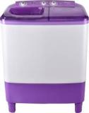 Koryo 6.8 Kg KWM7018SA Semi Automatic Top Load Washing Machine (White, Purple)