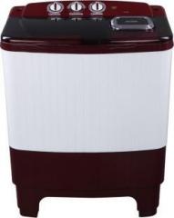 Koryo 6821SA Semi Automatic Top Load Washer with Dryer (6.5 White, Maroon)