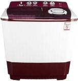 Lg 10 Kg P2065R3SA Semi Automatic Top Load Washing Machine (White, Maroon)