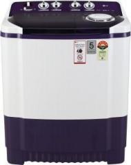 Lg 8 kg P8035SPMZ Semi Automatic Top Load (5 Star Rating Purple, White)