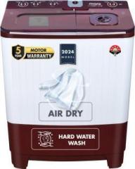 Marq By Flipkart 10 kg MQSA1005NNNKM Semi Automatic Top Load Washing Machine (Maroon, White)