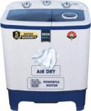 Marq By Flipkart 7 Kg MQSA705NNNDN Semi Automatic Top Load Washing Machine (5 Star Rating Innowash Range Blue, White)