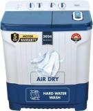 Marq By Flipkart 8.5 Kg MQSA855NNNDN Semi Automatic Top Load Washing Machine (5 Star Rating Innowash Range Blue, White)