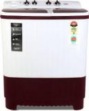 Marq By Flipkart 8 Kg MQSA805NNNDW Semi Automatic Top Load (5 Star Rating White, Maroon)