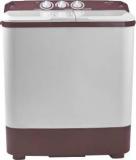 Micromax 6.5 Kg MWMSA651OVRS1BR Semi Automatic Top Load Washing Machine (White, Maroon)