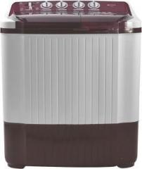 Micromax 7.2 kg MWMSA725TVRS1BR Semi Automatic Top Load Washing Machine (White, Maroon)