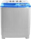 Micromax 7.5 Kg MWMSA754TDRS1BL Semi Automatic Top Load Washing Machine (White, Blue)