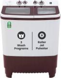 Nu 9 Kg WTT90GBO Semi Automatic Top Load (Maroon, White)