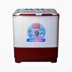 Vg 8 kg VgWS80APMB Semi Automatic Top Load Washing Machine (Maroon)